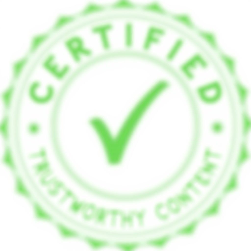 Sello 'Contenido de Confianza Certificado'